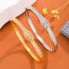 European and American Fashion, Simple and High-end, Shiny Electric Inlaid Zircon Bracelet for Women