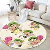 The Fairly OddParents2 Round Area Rug,Carpet Rug for Living Room Bedroom Sofa Playroom Decor,Non-slip Floor Mat