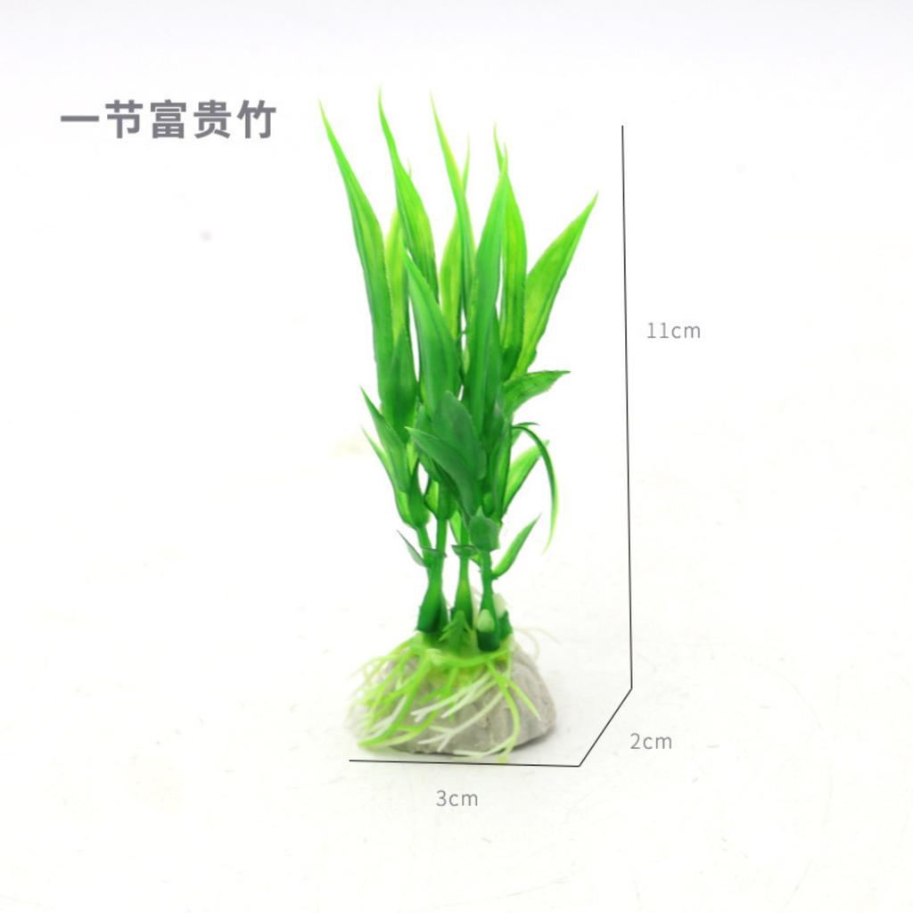 Simulated Plastic Short Aquatic Plant Foreground Decoration Aquarium Ornament