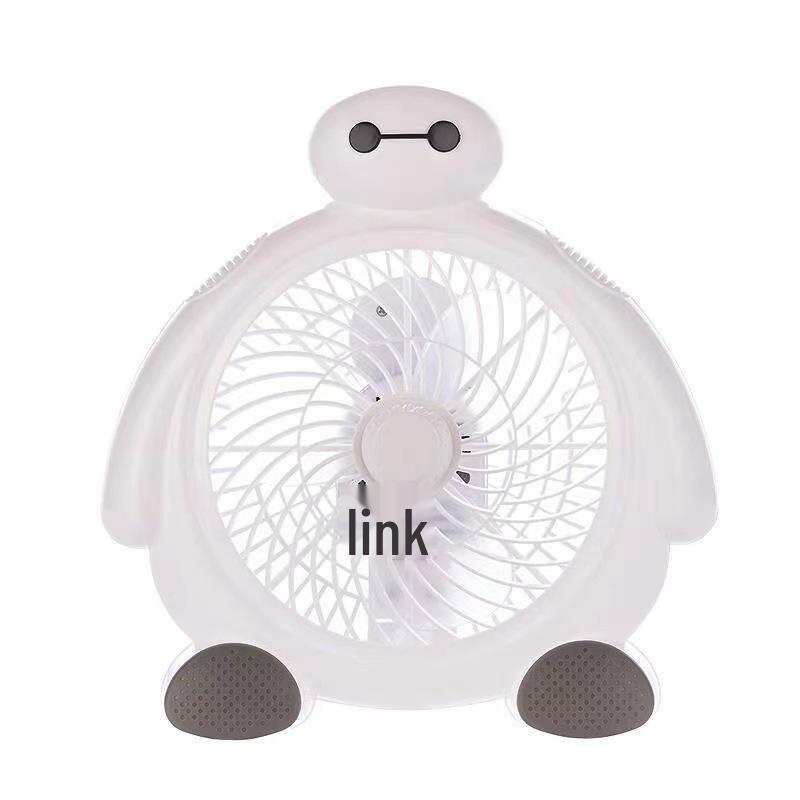 

Mini Cartoon USB Fan for Dorm, Bedside, and Office Desk Baymax