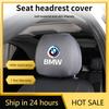 2025 Hot Car Headrest Cover Elastic Dust Cover Front Seat Headrest Protective Cover Car Interiors For BMW Performance X1 X3 X5 E