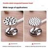 Zinc Alloy Double-Sided Meat Tenderizer Hammer Food-Safe Kitchen Tool for Pork Chops Steak Western Cuisine Tenderizer Hammer 4