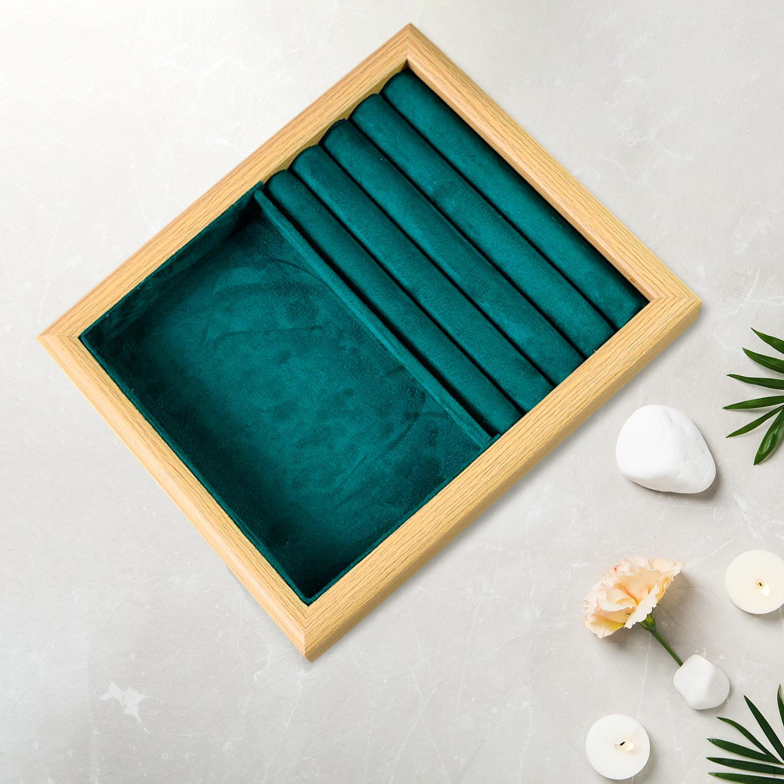 

Подставка для ювелирных изделий, многофункциональная, декоративная, удобная, держатель для хранения ожерелий темно-зеленого