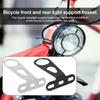Bicycle Front Rear Lamp Support Bracket Motorcycle LED Light Support Rack Light Auxiliary Stand Bike Headlight Mount Holder