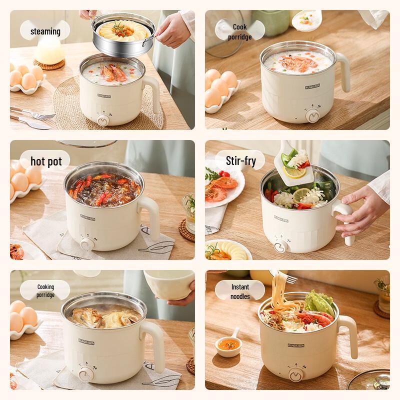 Triceratops Multi-functional Electric Cooker with Steamer