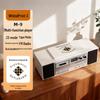 Bluetooth Retro Cassette CD Player with Harman-Quality Sound and High-Power Speaker