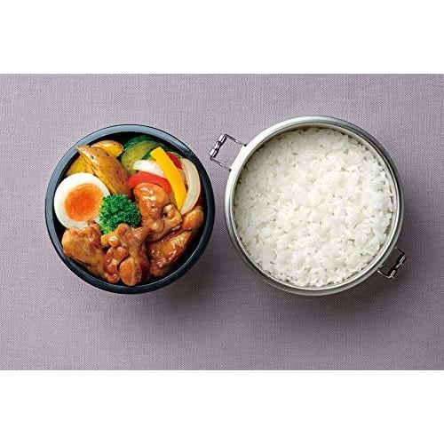 Skater Insulated Lunch Box Bowl Shape 600ml Basic Vacuum Stainless Steel STLB1