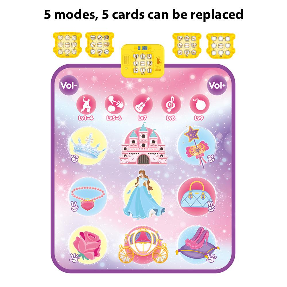 Dance Mat Electronic Dance Pad Multifunctional Piano Game Pad Outdoor Music Stepping Dance Mat Anti Slip Christmas