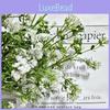 L Paniculata Gypsophila Faux Plastic Flowers For Wedding Arch And Decor Home