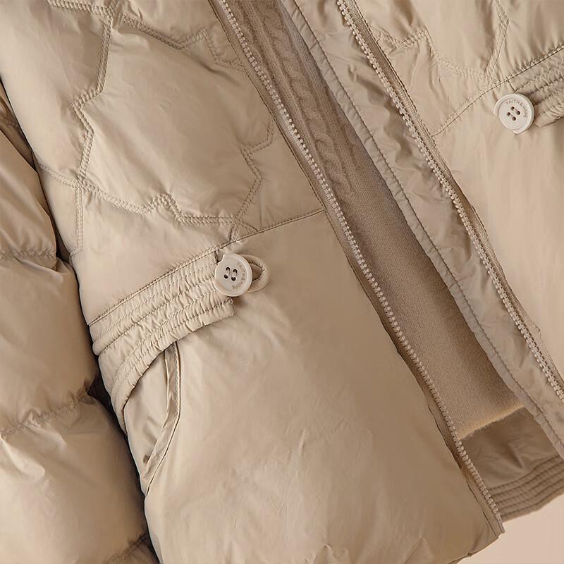 Women's Stand-Collar Zip-Up Down Jacket