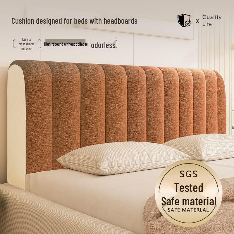 Luxurious Quilted Headboard Cover - 3D Soft Wrap, Full Coverage Dust Protection