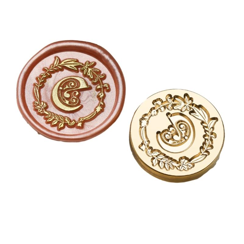 Capital A Sealing Wax Stamp Letter Series Wax Seal Stamp for Cards Scrapbooking Wedding Invitations Metal Seal Stamp