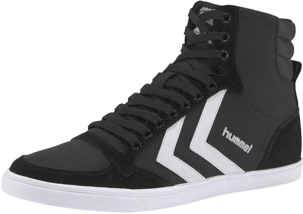 Кроссовки Hummel Slimmer Stadil High Canvas черные/пурпурные