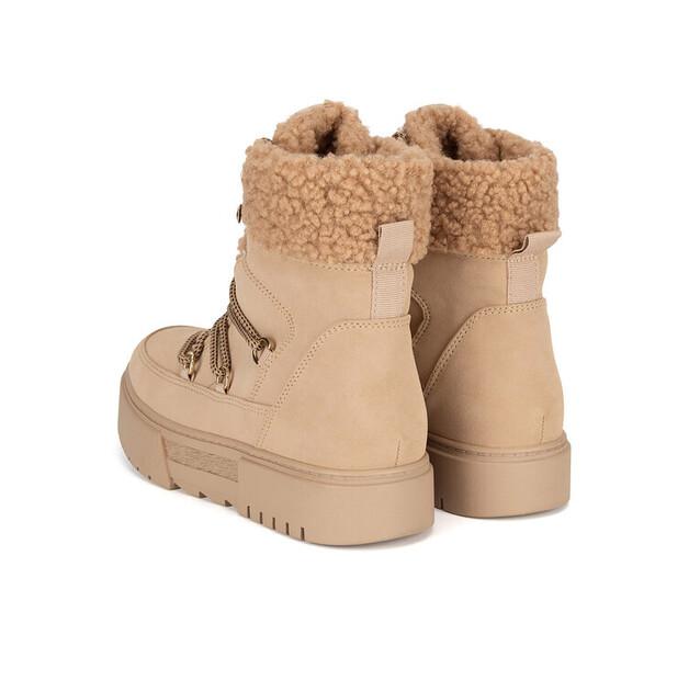 Jenny Fairy WS5895-13 Beige Ankle Boots