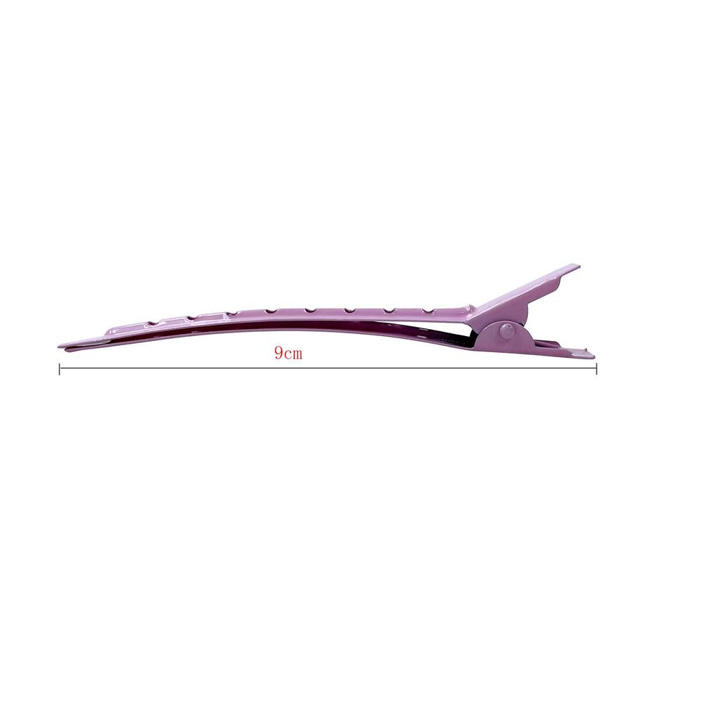 8-Hole Colored Hair Sectioning & Styling Clip for Barbering - Volumizing Root Hairpin