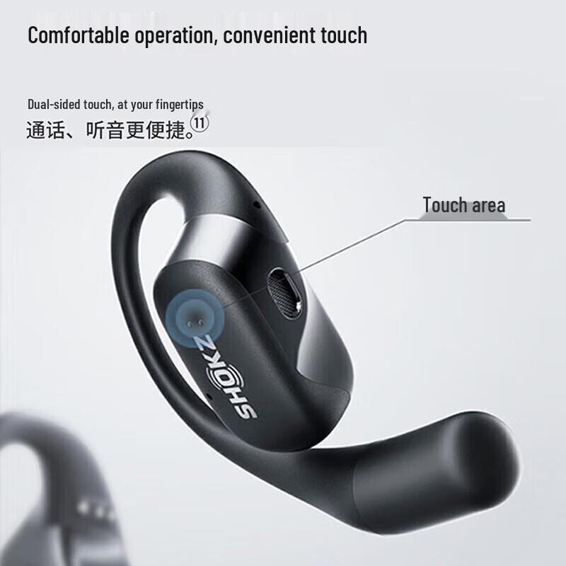 Shokz OpenFit Open-Ear Bluetooth Sport Earbuds