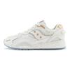 SAUCONY Shadow 6000 רטרו נוחות עור סינתטי עמידות נעלי ריצה קז'ואל נמוכות גזרה נעלי ספורט יוניסקס לבן פלטינה S79020-1