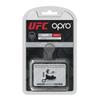 OPRO Mouthguard Mouthpiece Sports Mouthpiece Made In England "Self-Fit/Silver Level" [Official Store] (For Adults, UFC/White & Silver)