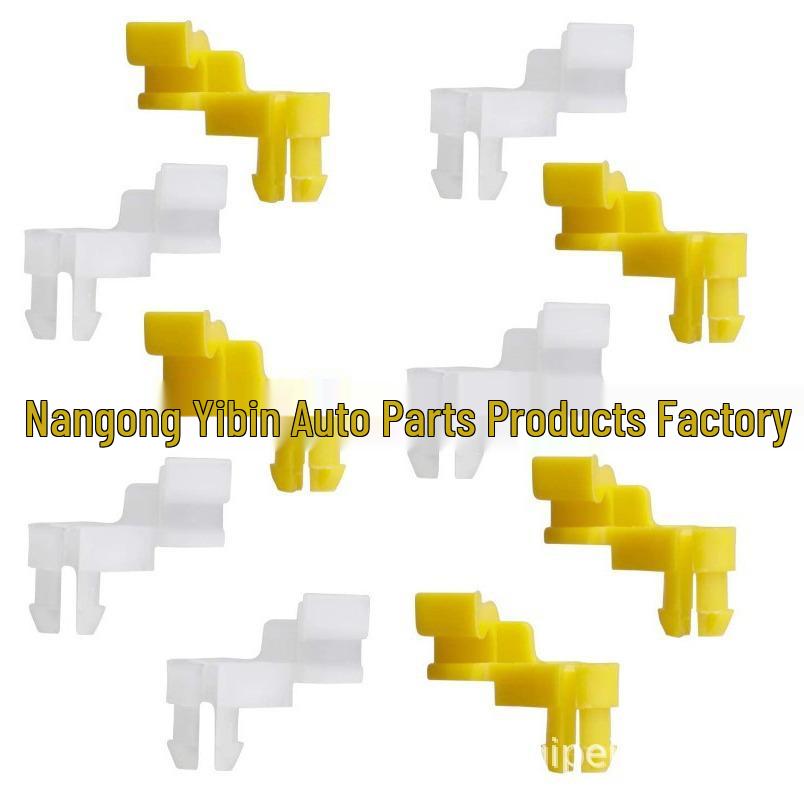 

Клипсы тяги замка двери ручки багажника Toyota, желтые и белые, набор из 5 штук M19 Yellow & White, 10 each