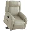 VidaXL Recliner, Relaxation Chair with Backrest, Seat with Armrests, Living Room TV Armchair, Modern, Cream 3205151