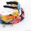 Women's Fashion Cross Knot Printed Headband Hair Accessory