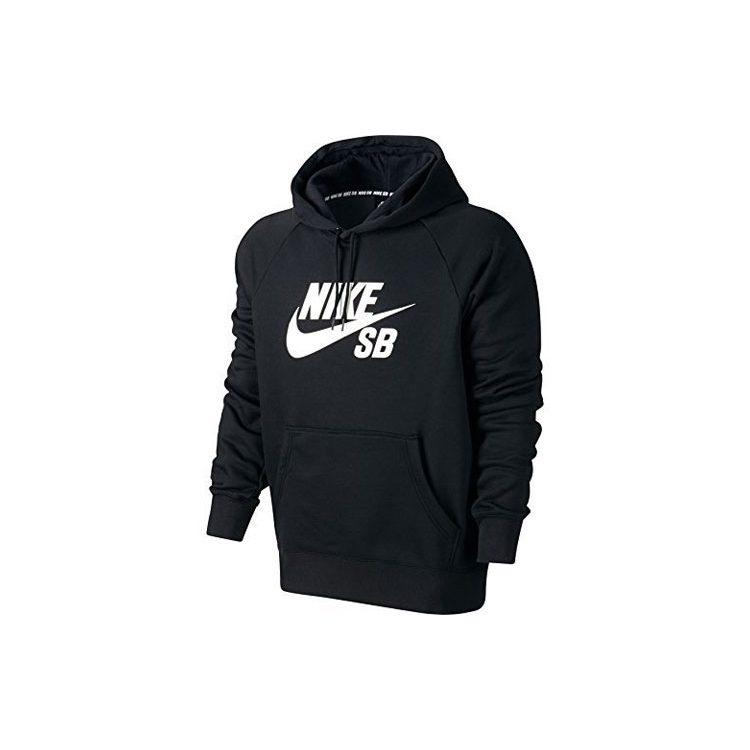 Nike Sweatshirts Men's Black Hooded Moderate Regular 846886-010