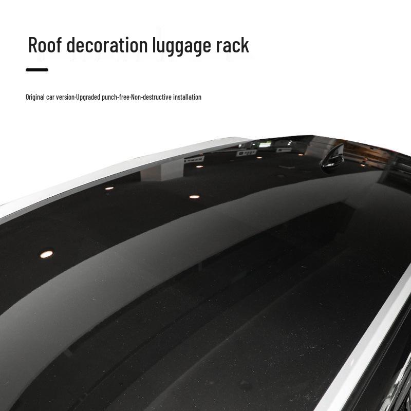 2023 HR-V Dachträger: Silbernes Klebe-Kunststoff-Gepäckträger