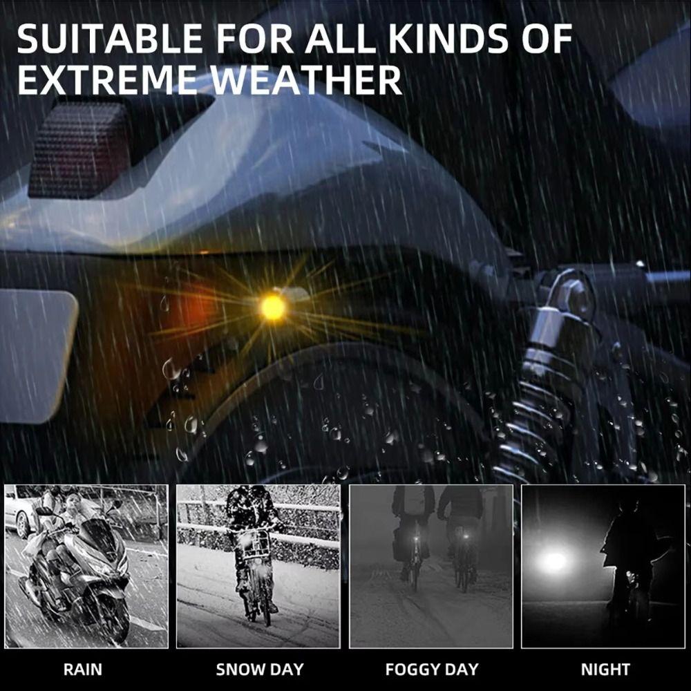 Eagle Eye LED Motorcycle Signal Lights Aluminum Alloy Water Proof Motorcycle Taillight High Brightness Universal