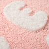 Inyahome 50x80cm Get Naked Bath Mats Pink Floor Rugs Non-Slip Quick Water Absorption for Bedroom Bathroon Door Mat Living Room
