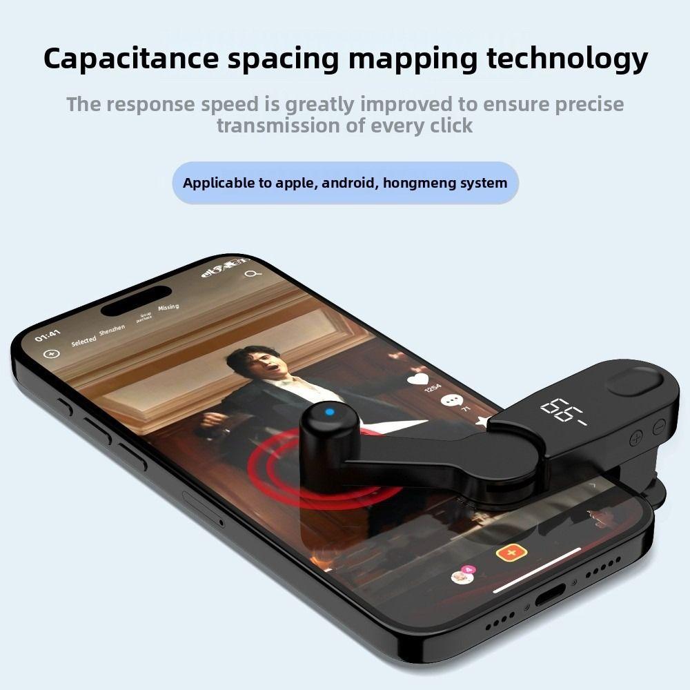 USB Interface Auto Screen Clicker Mini Mobile Phone Screen Clicker Screen Tapper  Cell Phone