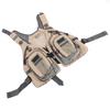 Fly Fishing Vest Multi Pocket Comfortable Breathable Adjustable Portable Reflective Stripes Fishing