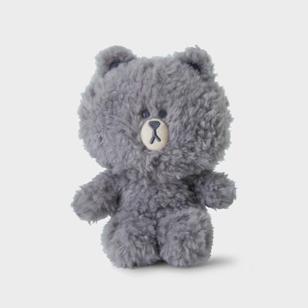 

Маленькая сидячая кукла Line Friends Цвет Коричневый Серый