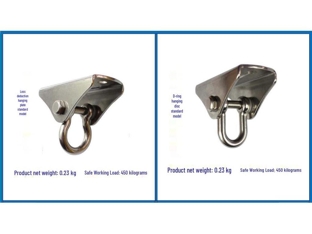 304 Stainless Steel Swivel Hammock Hook Plate for Yoga or Chair Suspension