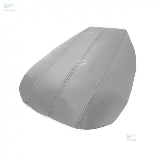 For Cadillac ATS 2013- Micro Leather 1xCenter Console Armrest Box Cover Grey