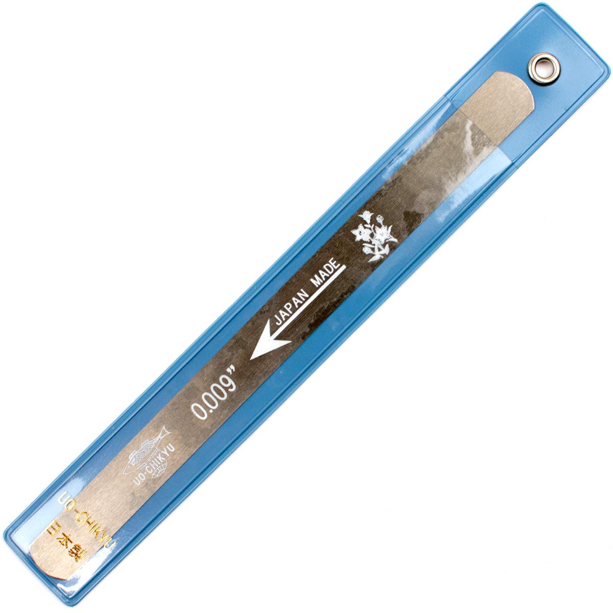 Earth Nut File Nut Slot File in Guitar Maintenance Supplies inch UO-CHIKYU (Fish Brand) - [Made Japan] 0.009 (0.23 mm)