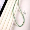 2025 Spring Retro Green Donglin Beaded Necklace for Women - Light Luxury, High-End, New Chinese Style