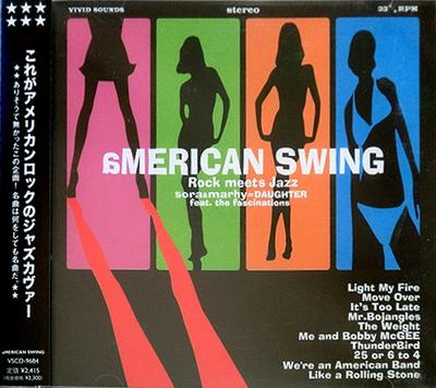 CD SORA IZUMIKAWA  MARHY  DAUGHTER   American Swing  Rock Meets Jazz VSCD9684 Vivid Sound Vi 2008 Japan ObiJazz Used