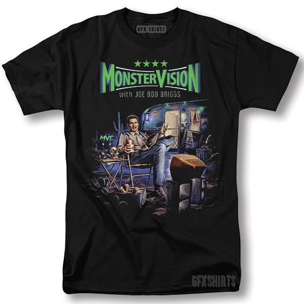 MonsterVision with Joe Briggs Shirt Movie Classic Vintage Graphic Design T-Shirt Unisex T-Shirt XL