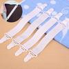 4 Pcs Fitted Fastener Bedding Holder Straps Grippers Elastic Belt Mattress Clip Bed Sheets Buckle
