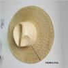 Cappello Estivo in Paglia Naturale Jazz Oversize Cappello Parasole Estivo Cappello da Sole per Uomo e Donna Cappello da Pesca