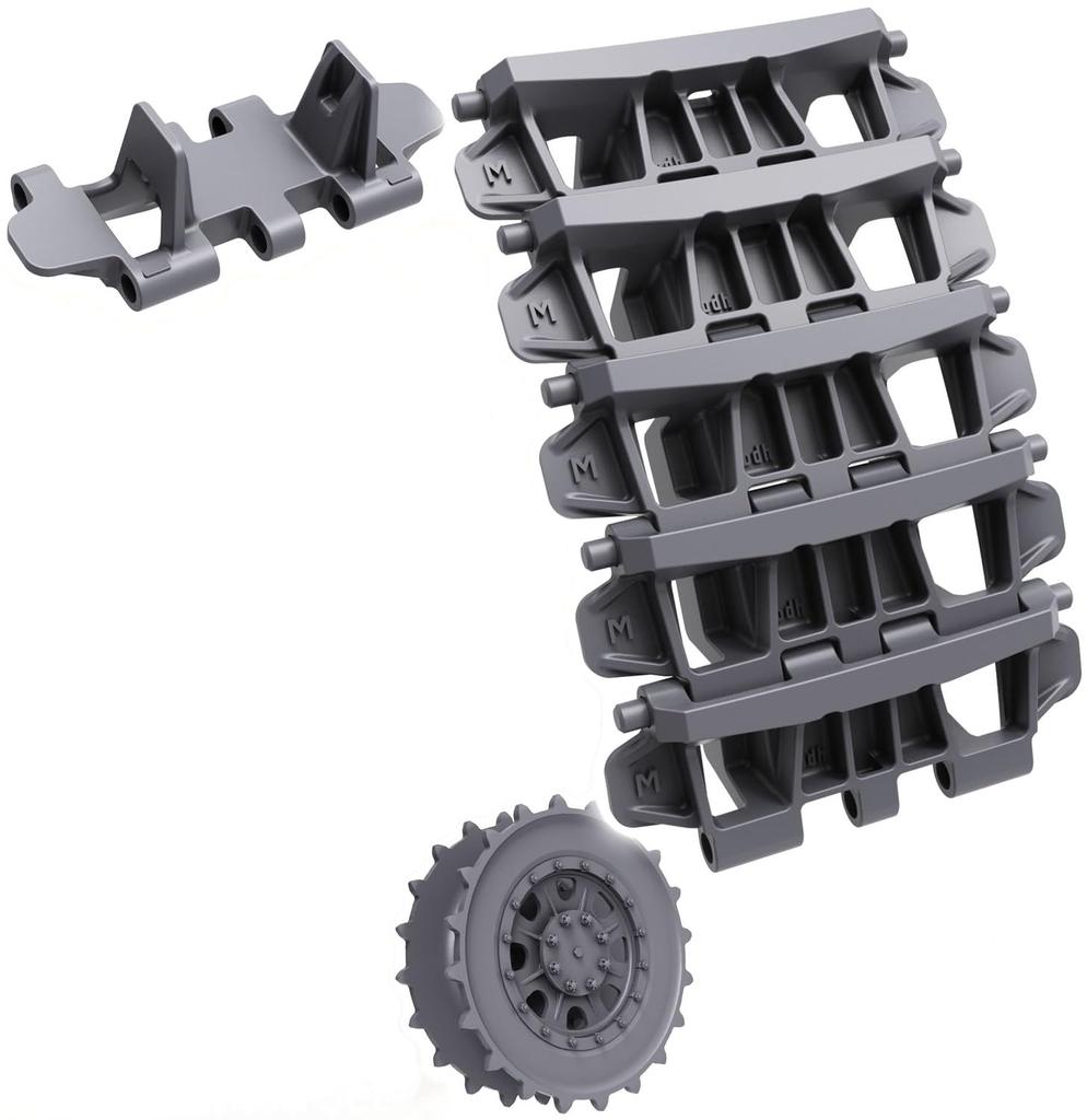 T-Rex Studio 1/35 German Hetzer Tank Destroyer Type 2 Tracks with Sprockets (for Tamiya) Plastic Model Parts TR85065-1