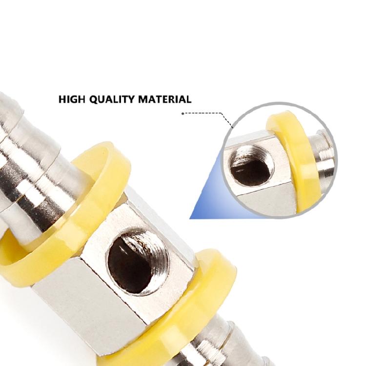 Kraftstoffleitung Kraftstoffdruckmesser Sensor T-Stück Adapter 3/8" Anschluss