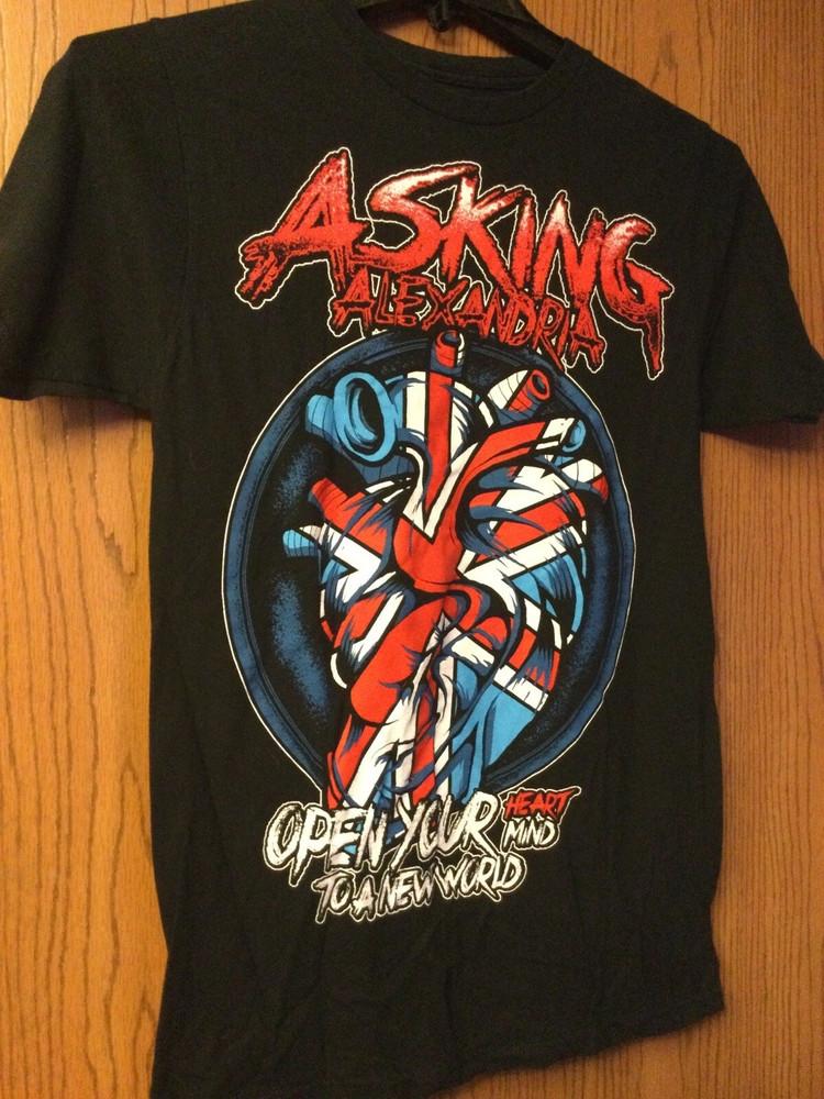 

Asking Alexandria Band Open Your Heart Shirt Unisex Concert S5XL TR517 Unisex T-Shirt XXXXL