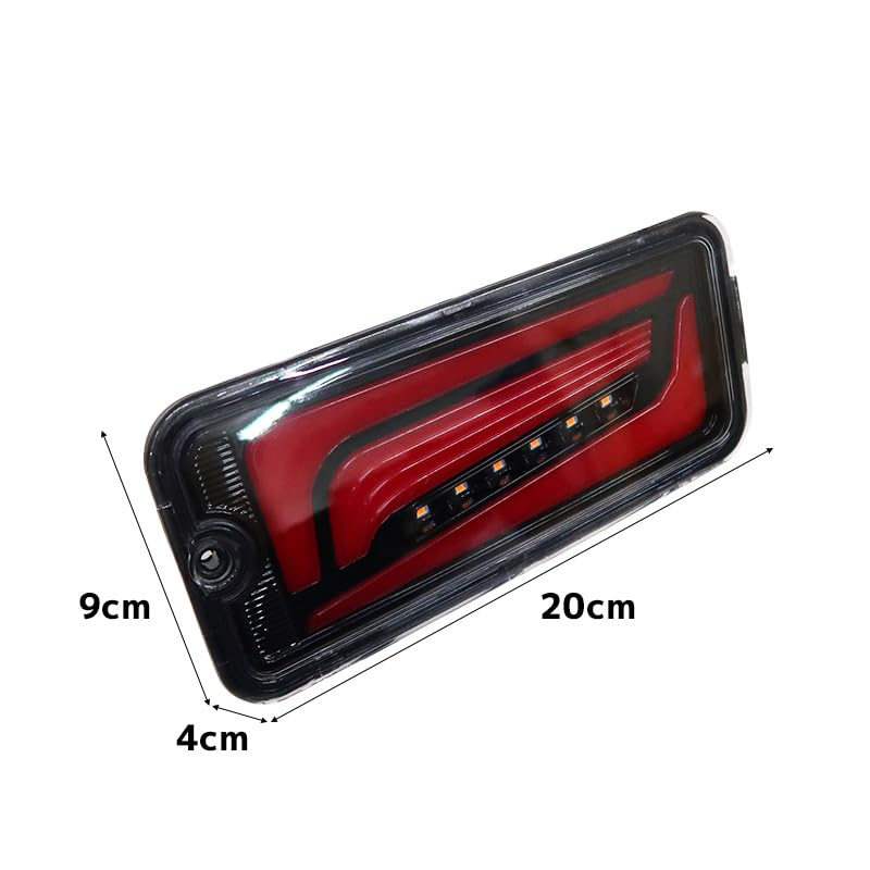 WNJAPAN LED Sequential Tail Lights for Hijet Pixis and Jumbo and S510U Truck, Truck, S500P, S500U, S510P, (Pre-owned) HT-38SM