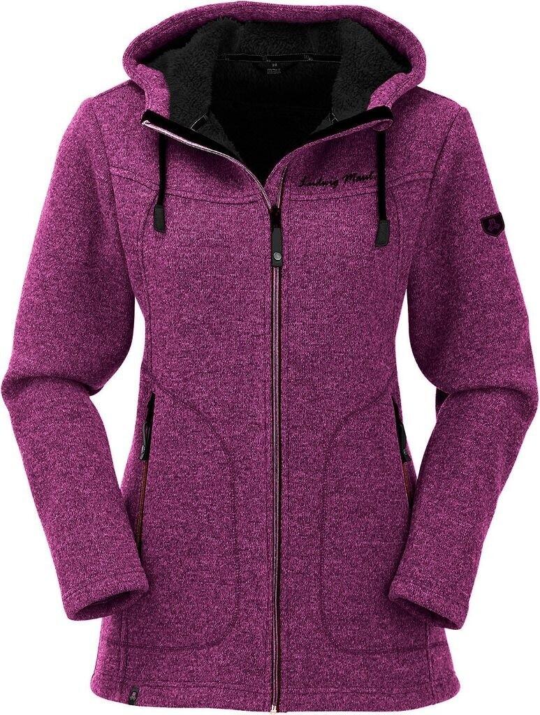 

Куртка Maul Strickfleece Coat Cape фиолетовая 54