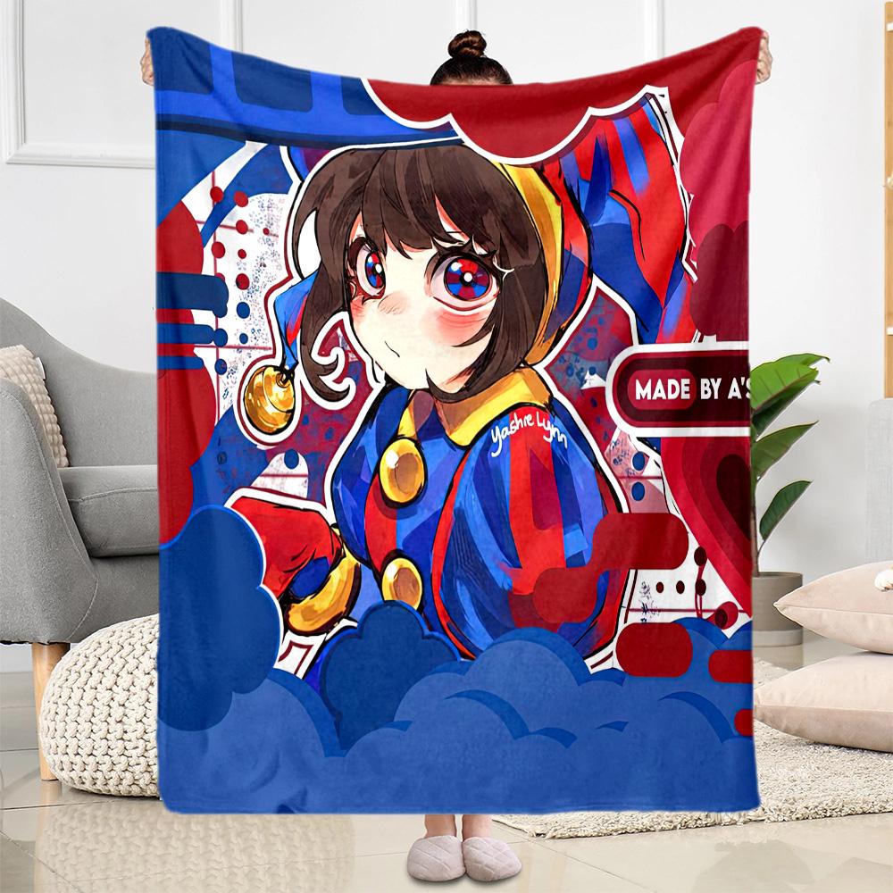 Digital Circus4 Blankets are suitable for living rooms,making them an ideal choice for outdoor travel and gifts.