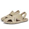Hot selling men's slippers and sandals in summer  Breathable an comfortable casual men's  New outdoor walking  SANDALS  shoes