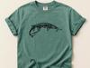 Sturgeon T-Shirt – Vintage Fish Sterlet Illustration, Acipenser Scientific Style Art Tee, Angler Fisherman Gift