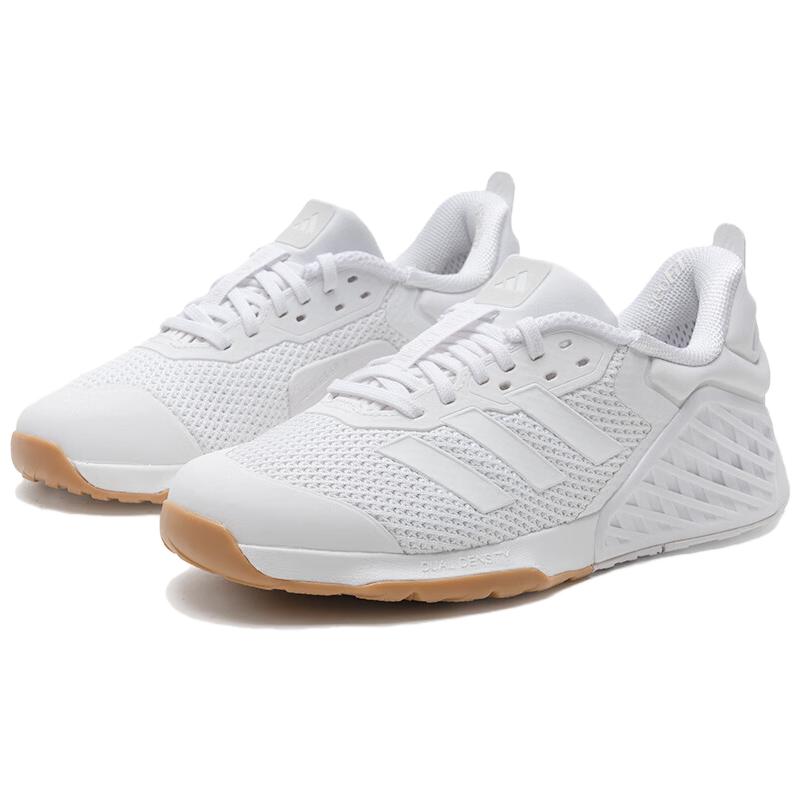 adidas Dropset 3 White Gum Unisex Sneakers Cloud-White Crystal-White ID8628