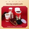 Disposable Paper Porridge Cup Set